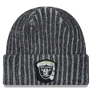 NFL レイダース ニットキャップ サルートトゥサービス2023 Cuffed Knit Hat ニューエラ/New Era ブラック｜selection-j