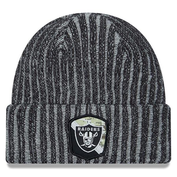 NFL レイダース ニットキャップ サルートトゥサービス2023 Cuffed Knit Hat ニ...