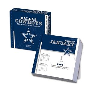 NFL カウボーイズ カレンダー 2024 ボックス Box Calendar Turner｜selection-j