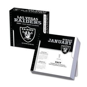 NFL レイダース カレンダー 2024 ボックス Box Calendar Turner｜selection-j