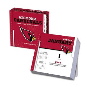 NFL カーディナルス カレンダー 2024 ボックス Box Calendar Turner｜selection-j