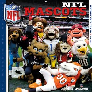NFL カレンダー 2024 チームマスコット Mascots Wall Calendar Turner｜selection-j