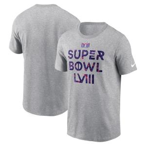 NFL Tシャツ 第58回スーパーボウル Essential T-Shirt ナイキ/Nike ヘザーグレー｜selection-j