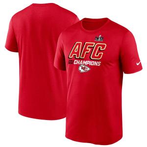 NFL チーフス Tシャツ 2023 AFC 優勝記念 Iconic T-Shirt ナイキ/Nike レッド｜selection-j