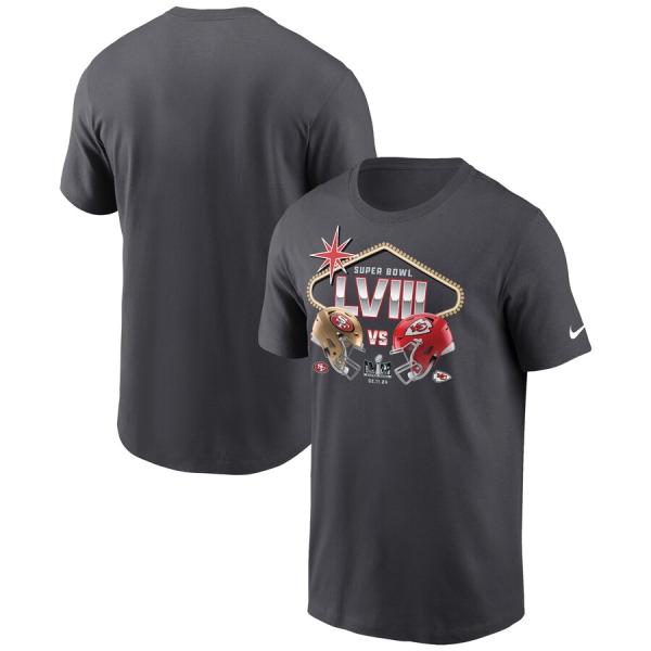NFL チーフス 49ers Tシャツ 第58回スーパーボウル進出記念 Matchup T-Shir...