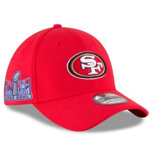 NFL 49ers キャップ 第58回スーパーボウル進出記念 Side Patch 39THIRTY Flex Fit Hat ニューエラ/New Era スカーレット｜selection-j