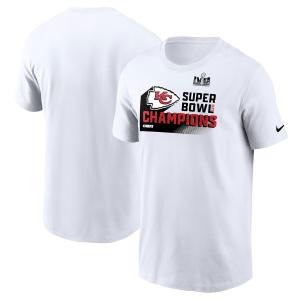 NFL チーフス Tシャツ 第58回 スーパーボウル 優勝記念 Iconic T-Shirt ナイキ/Nike ホワイト｜selection-j