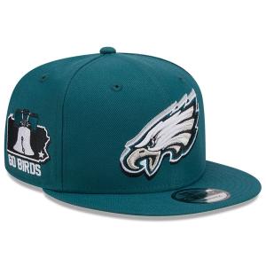 NFL イーグルス キャップ ドラフト2024 Draft 9FIFTY Snapback Hat ニューエラ/New Era ミッドナイトグリーン｜selection-j