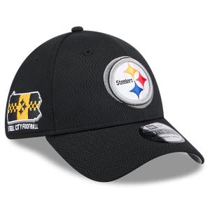 NFL スティーラーズ キャップ ドラフト2024 Draft 39THIRTY Flex Hat ニューエラ/New Era ブラック｜selection-j