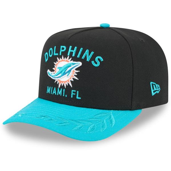 NFL ドルフィンズ キャップ 2025 NFL ドラフト A-Frame 9FIFTY Snapb...