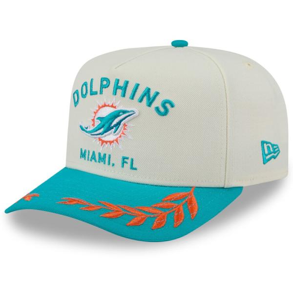 NFL ドルフィンズ キャップ 2025 NFL ドラフト A-Frame 9FIFTY Snapb...
