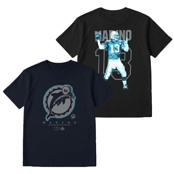 NFL ダン・マリーノ ドルフィンズ Tシャツ 【現地買付】殿堂入り Hall Of Fame Ba...