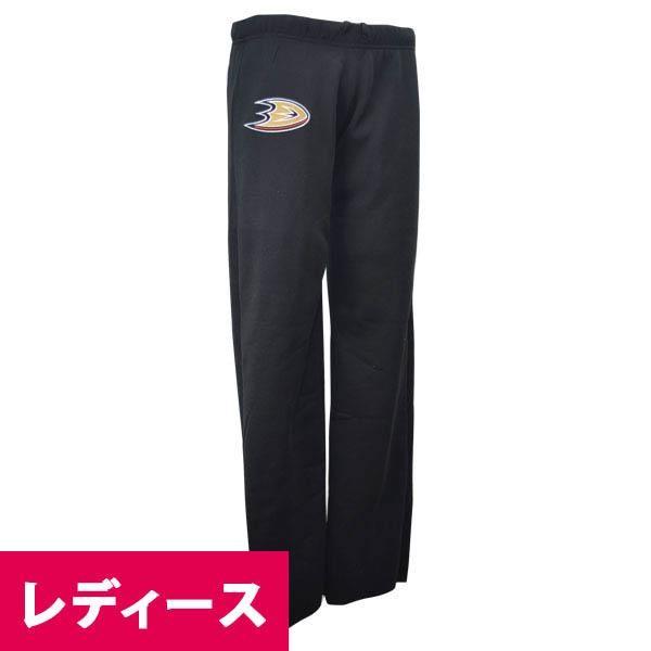 NHL ダックス スウェットパンツ ブラック Calhoun レディース Wordmark Swea...
