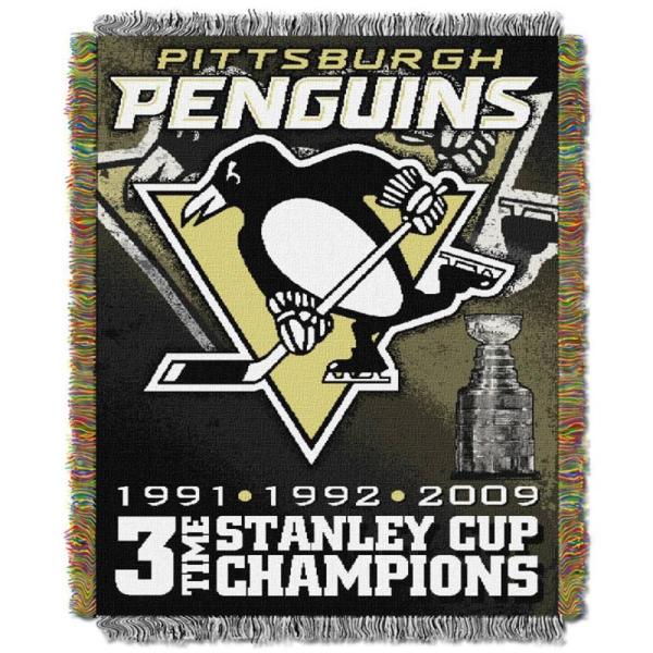 NHL ペンギンズ スタンレーカップ 優勝記念 タペストリー Northwest