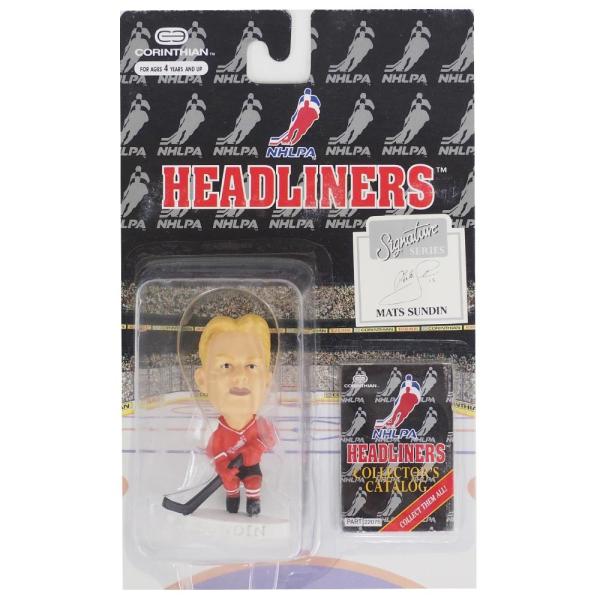 NHL マッツ・サンディン ヘッドライナーズ 1996 エディション NIB フィギュア コリンシア...