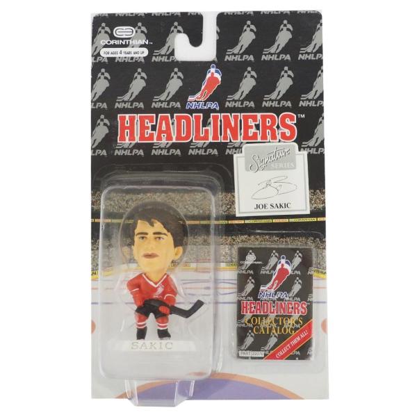 NHL ジョー・サキック ヘッドライナーズ フィギュア 1996 エディション コリンシアン/Cor...