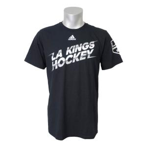 NHL キングス ロゴ Tシャツ アディダス/Adidas ブラック｜selection-j