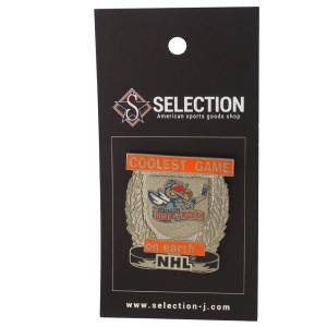 NHL ブルージャケッツ Coolest Game on Earth Pin ピンズ/ピンバッチ Peter&David｜selection-j