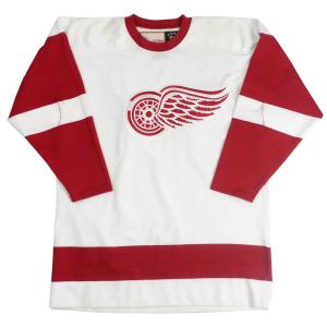 NHL レッドウィングス ユニフォーム/ジャージ スローバック ミッチェル＆ネス/Mitchell & Ness 1962-63 ホワイト【OCSL】｜selection-j