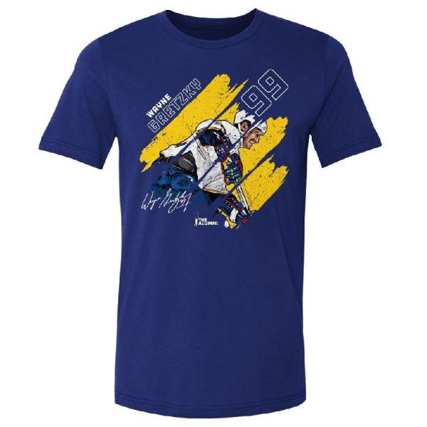 NHL ウェイン・グレツキー ブルース Tシャツ Stripes T-Shirt 500Level ...