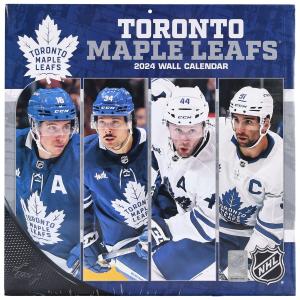 NHL メープルリーフス カレンダー 2024 Team 壁掛け Wall Calendar Turner｜selection-j