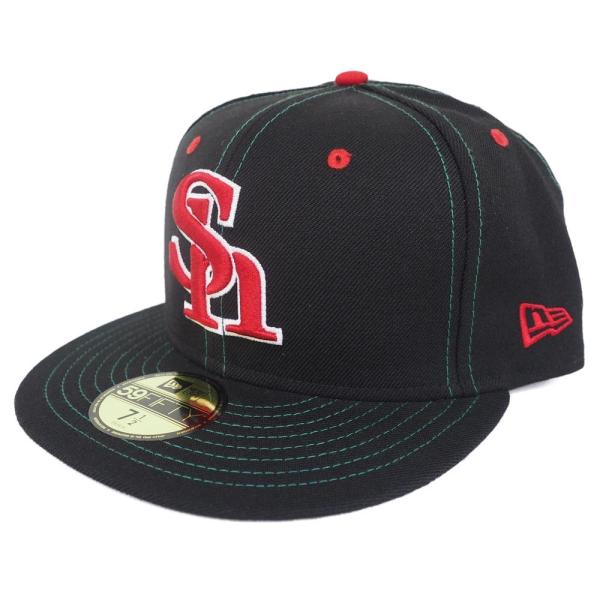 福岡ソフトバンクホークス グッズ 5950 カスタム キャップ/帽子 クリスマス ニューエラ/New...