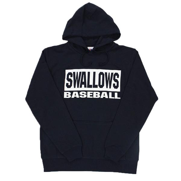 東京ヤクルトスワローズ グッズ パーカー/フーディー ボックスロゴパーカー マジェスティック/Maj...