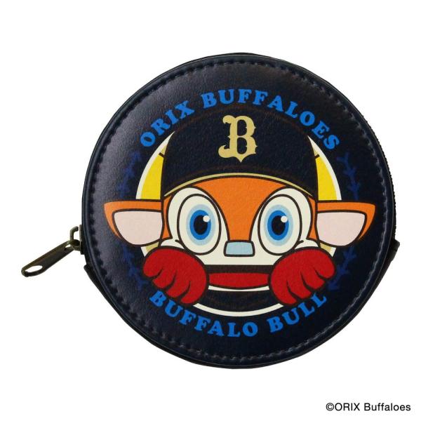 オリックス・バファローズ グッズ Buffaloes 丸型コインケース(マスコット） Space A...
