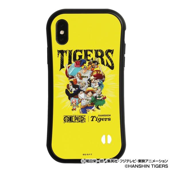 阪神タイガース グッズ ワンピース×タイガース  iPhoneラバーエッジ X/XS Space A...