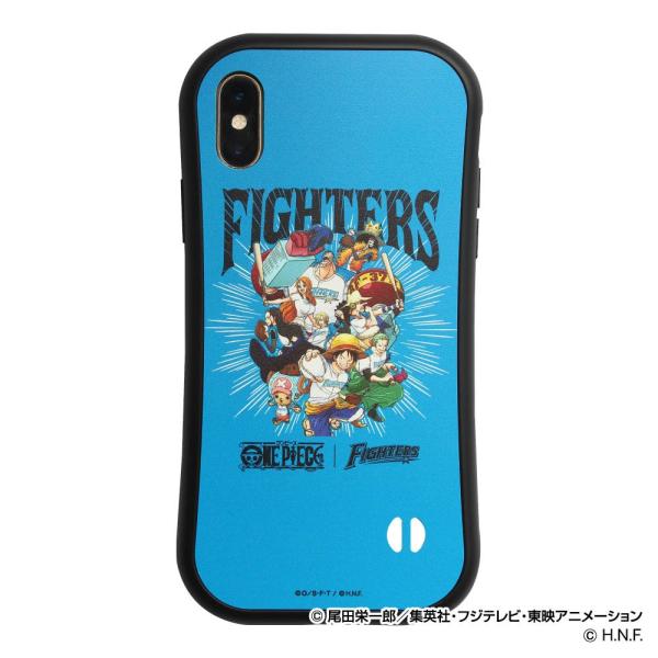 北海道日本ハムファイターズ グッズ ワンピース×ファイターズ iPhoneラバーエッジ X/XS S...