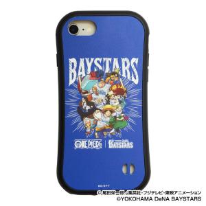 横浜DeNAベイスターズ グッズ ワンピース×ベイスターズ  iPhoneラバーエッジ 7/8 Space Age｜selection-j