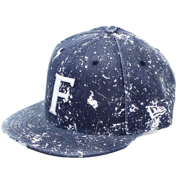 北海道日本ハムファイターズ グッズ キャップ/帽子 9FIFTY[F] スプラッシュデニム ニューエ...