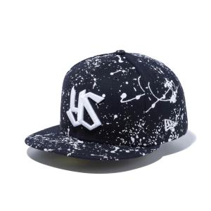 東京ヤクルトスワローズ グッズ キャップ スプラッシュペイント 59FIFTY Fitted Hat ニューエラ/New Era ネイビー｜selection-j