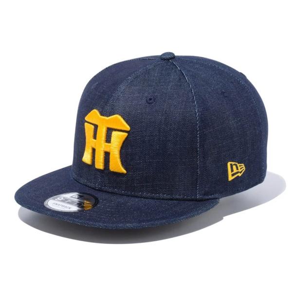 阪神タイガース グッズ キャップ デニム Denim 9FIFTY Snapback Hat ニュー...