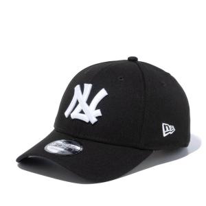 西鉄ライオンズ グッズ キャップ 9FORTY クラシックロゴ 復刻モデル ベルクロ ニューエラ/New Era ブラック npbcl｜selection-j