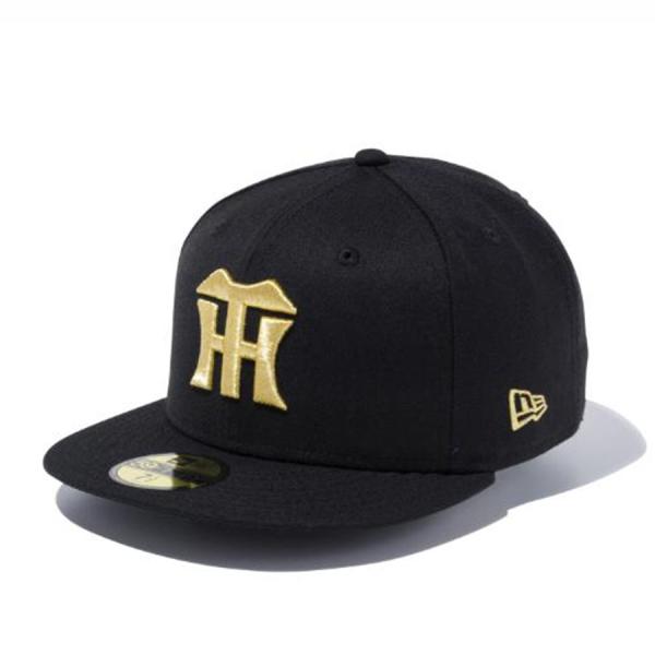 阪神タイガース グッズ キャップ 59FIFTY Cap ニューエラ/New Era ブラック ゴー...