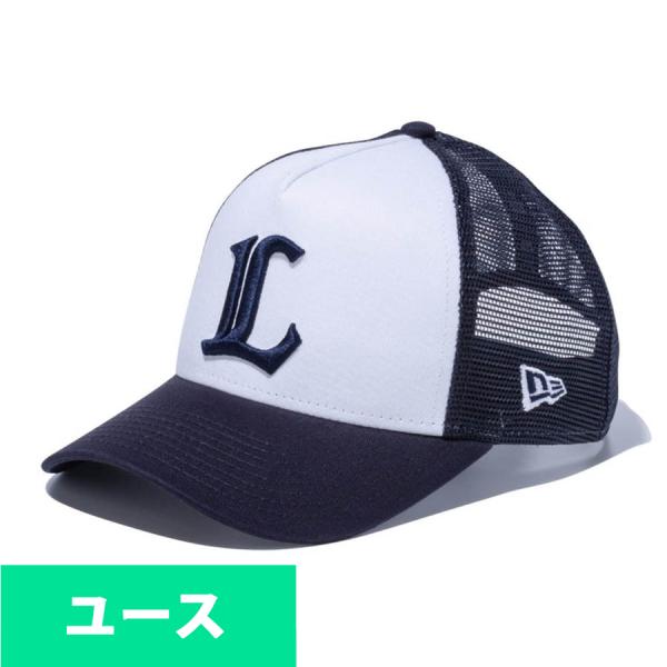 埼玉西武ライオンズ グッズ メッシュキャップ ユース 9FORTY A-Frame トラッカーメッシ...