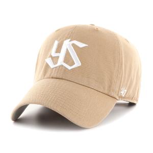 東京ヤクルト・スワローズ キャップ Clean Up Cap 47Brand カーキ｜selection-j