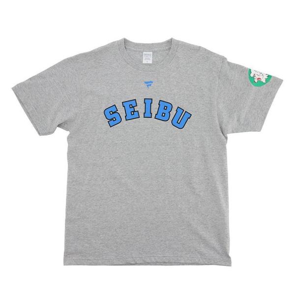 西武ライオンズ グッズ Tシャツ 復刻Tシャツ Fanatics JP グレー（2002）