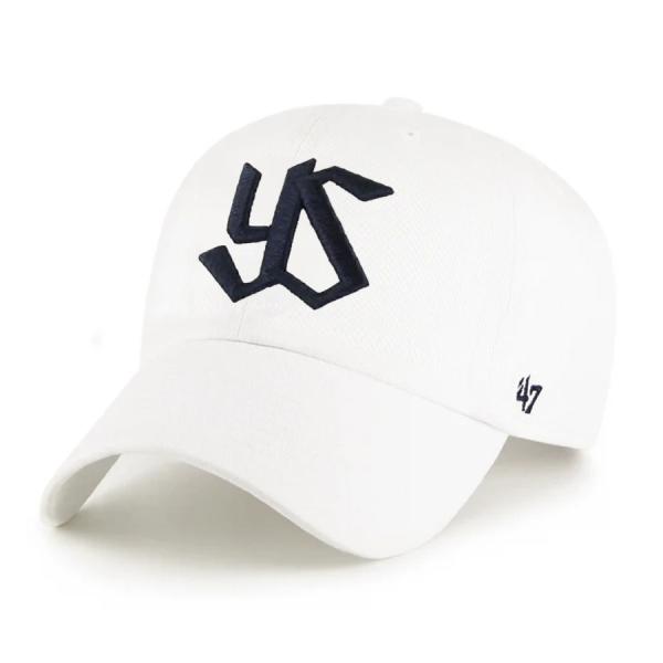 東京ヤクルトスワローズ グッズ キャップ Clean Up Cap 47Brand ホワイト