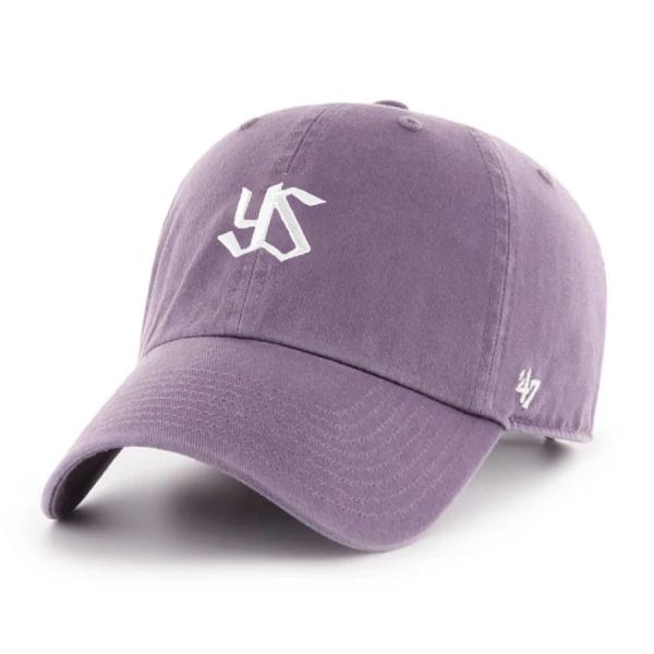 東京ヤクルトスワローズ グッズ キャップ ミニロゴ Clean Up Cap 47Brand Iri...
