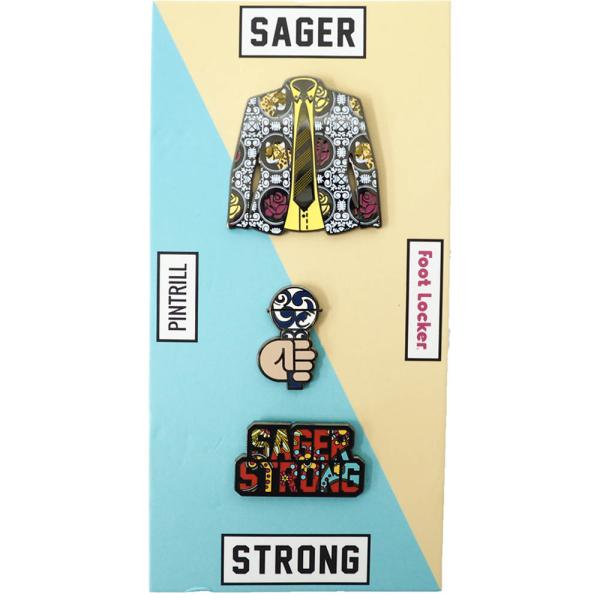 TNT Craig Sager ピンズ ピンバッジ Craig Sager Strong 3 Pin...