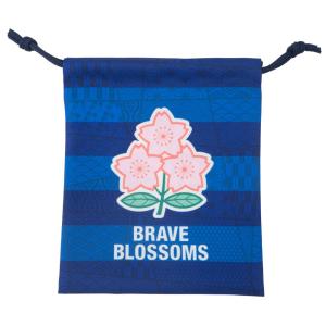 RUGBY Brave Blossoms ラグビー日本代表 ブレイブブロッサムズ 巾着袋(2nd) JUSTICE｜selection-j