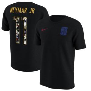 Nike FB ネイマ―ル サッカーブラジル代表 Tシャツ ネイマ―ル エル クラシコ ナイキ/Nike ブラック 705186-00A【OCSL】｜selection-j