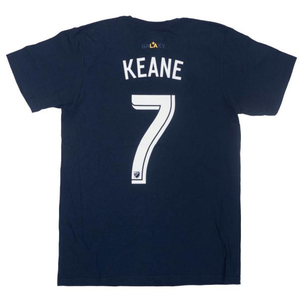 MLS ロビー・キーン LAギャラクシー Tシャツ ネーム＆ナンバー アディダス/Adidas ネイ...