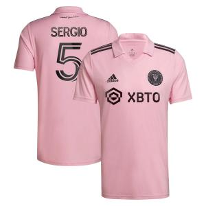 Soccer セルヒオ・ブスケツ インテル・マイアミ ユニフォーム 2023 The Heart Beat Kit レプリカ アディダス/Adidas ピンク｜selection-j