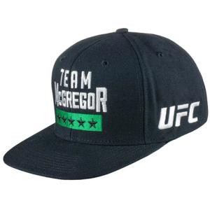 コナー・マクレガー キャップ/帽子 UFC スナップバック リーボック/Reebok ブラック｜selection-j