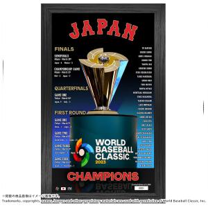 WBC 侍ジャパン フォトフレーム 2023 World Baseball Classic 優勝記念 Framed Trophy Panoramic The Highland Mint｜selection-j