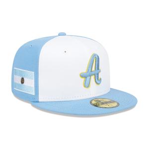 WBC アルゼンチン代表 キャップ 2023 World Baseball Classic 59FIFTY Cap ニューエラ/New Era ホワイト/カー｜selection-j