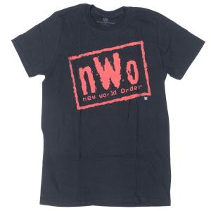 WWE Tシャツ NWO ニュー・ワールド・オーダー WWE Authentic ブラック レッド【OCSL】｜selection-j